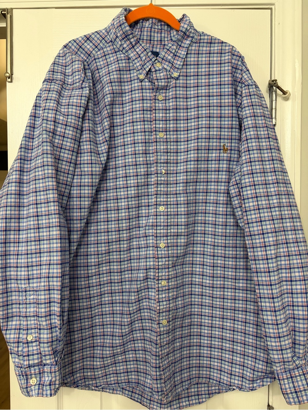 Polo Ralph Lauren 3XB plaid button-down shirts